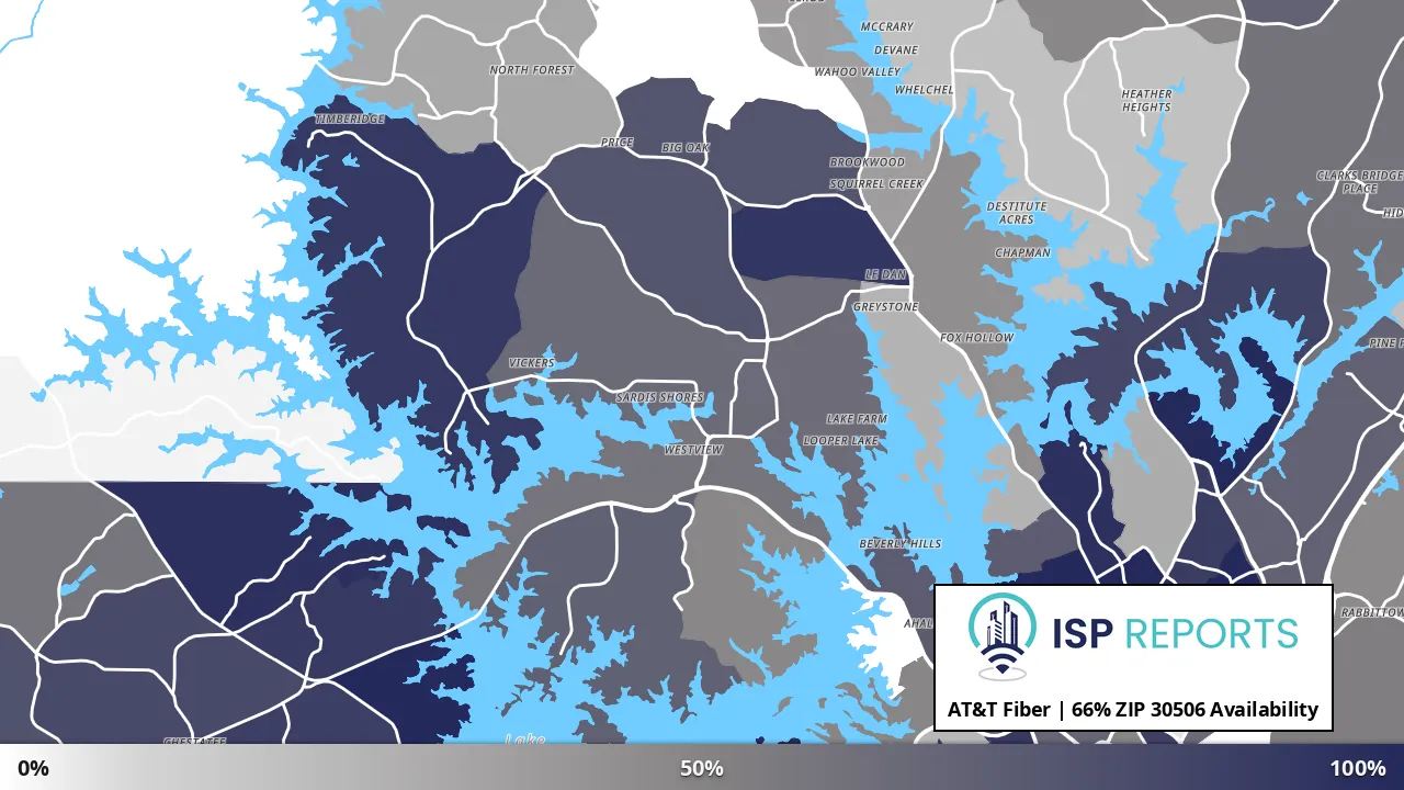 30506, GA map of internet availability