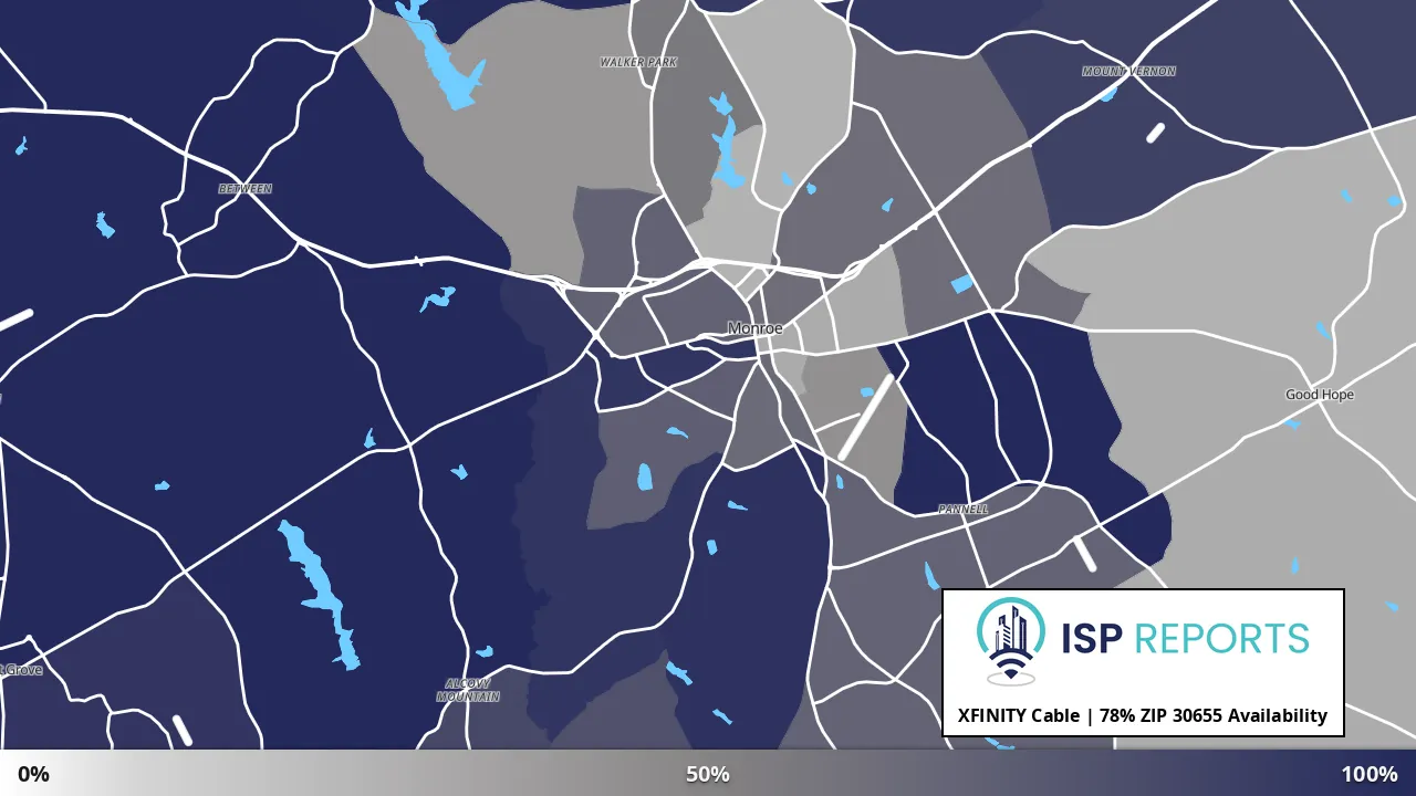 30655, GA map of internet availability
