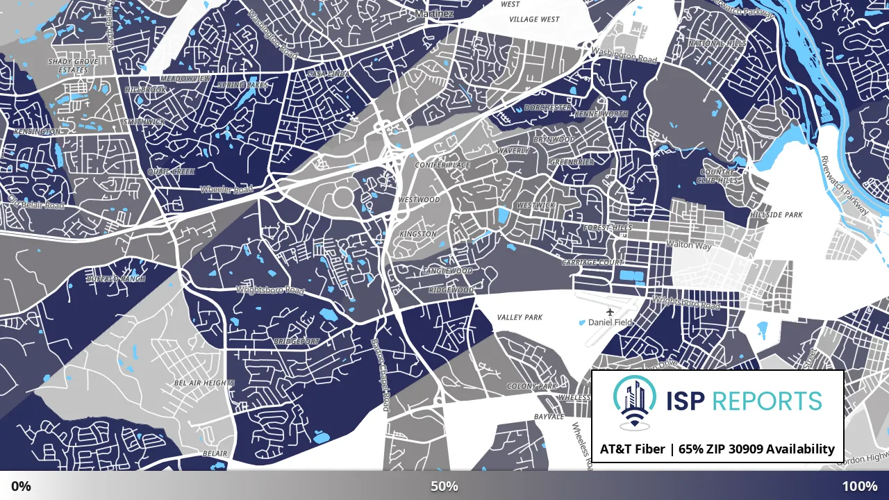 30909, GA map of internet availability