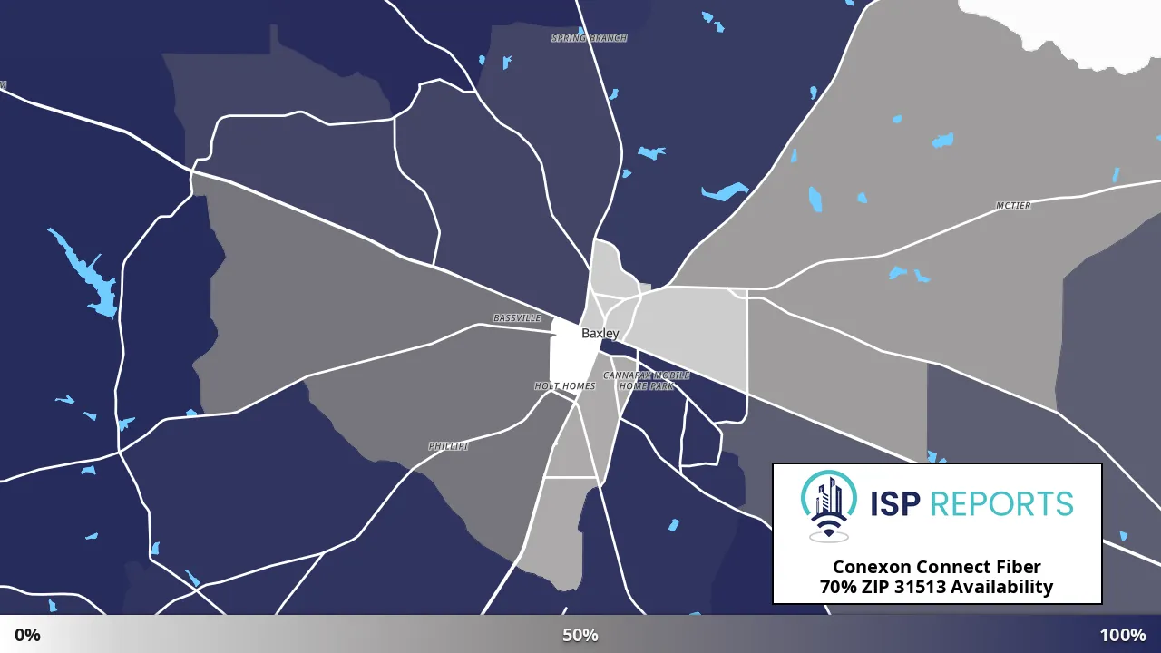 31513, GA map of internet availability