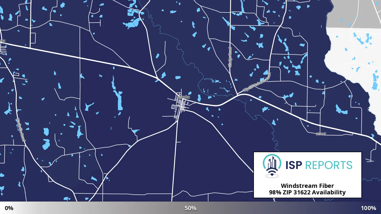 31622, GA map of internet availability