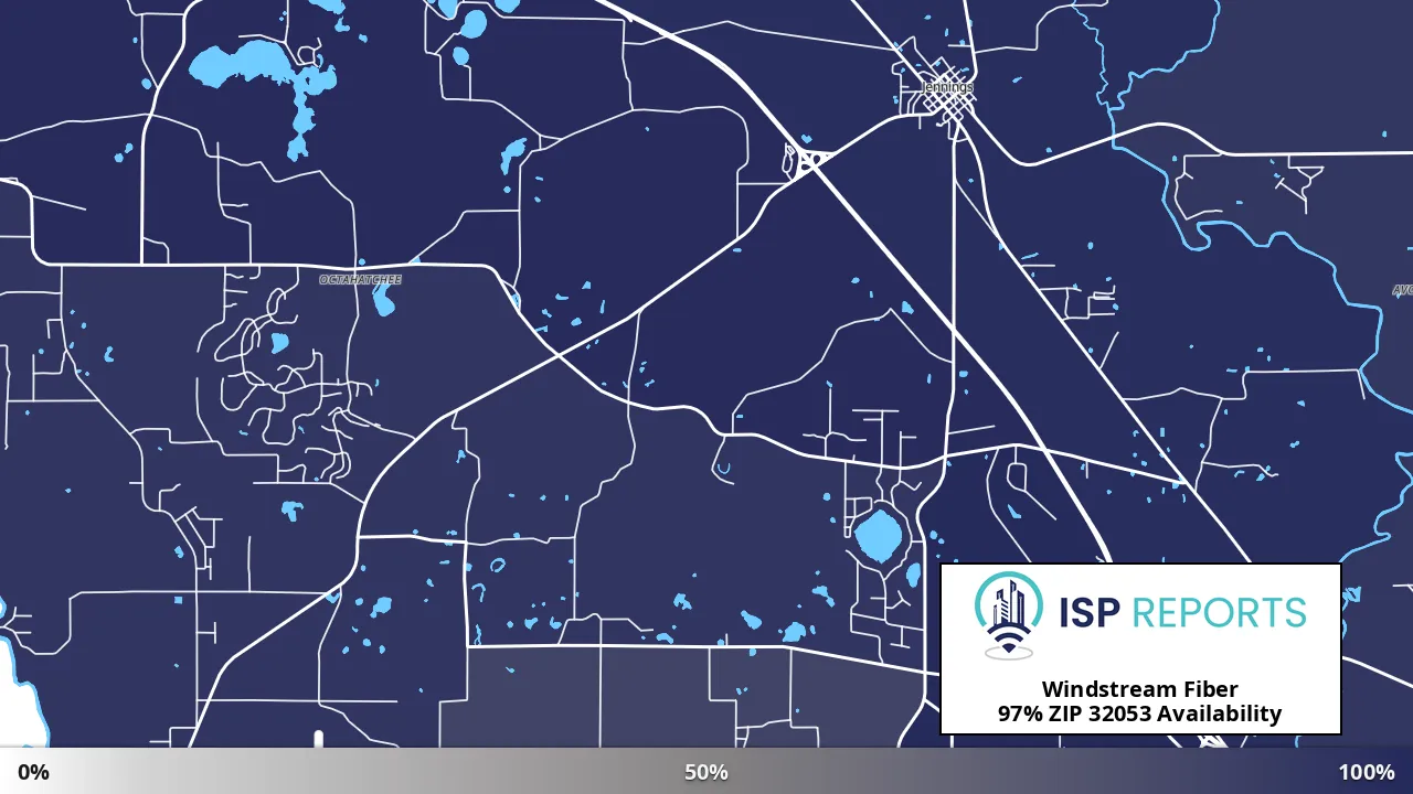 32053, FL map of internet availability