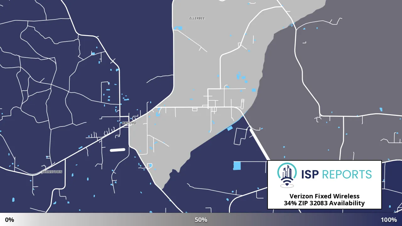 32083, FL map of internet availability