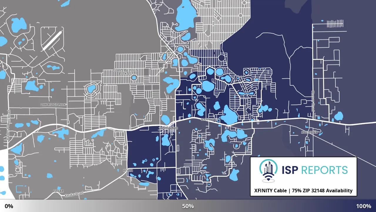 32148, FL map of internet availability