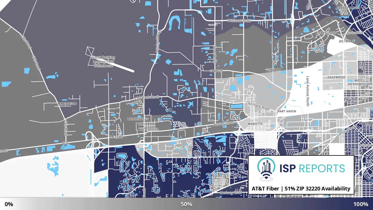 32220, FL map of internet availability