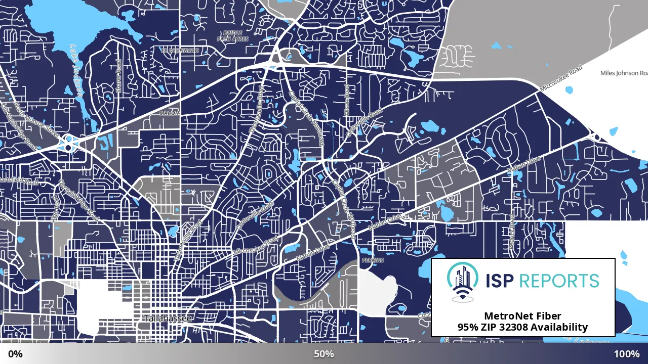 32308, FL map of internet availability
