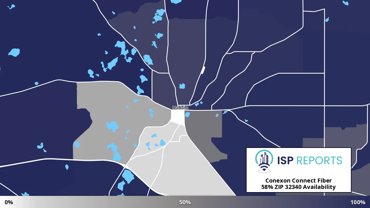 32340, FL map of internet availability