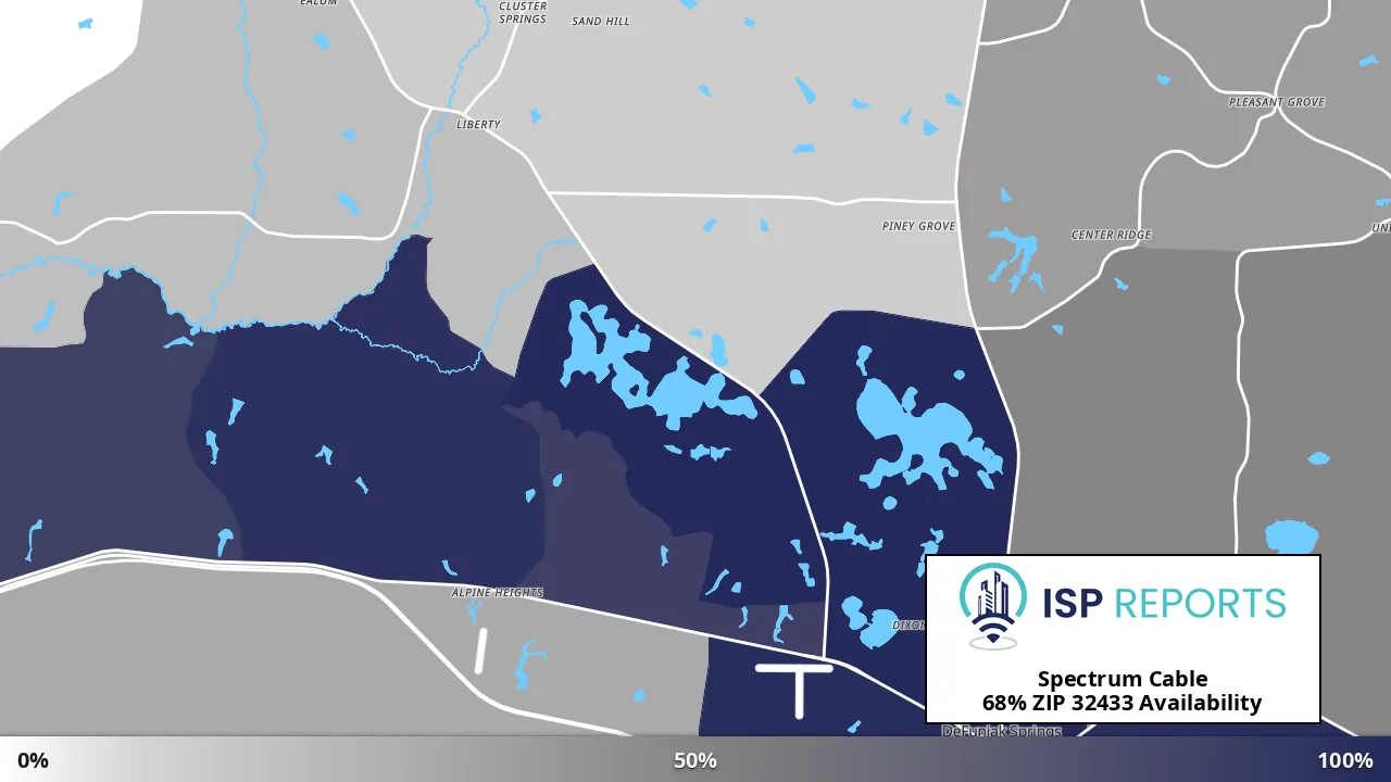 32433, FL map of internet availability