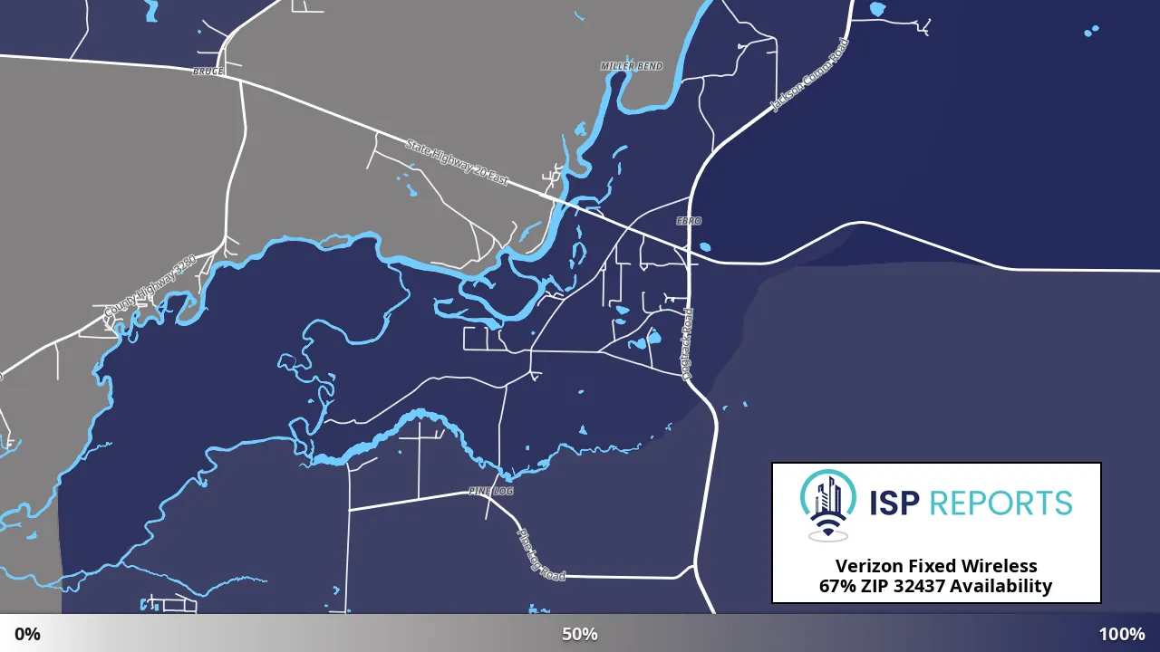 32437, FL map of internet availability