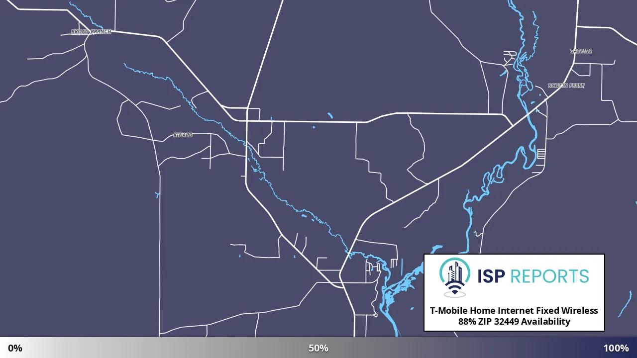 32449, FL map of internet availability