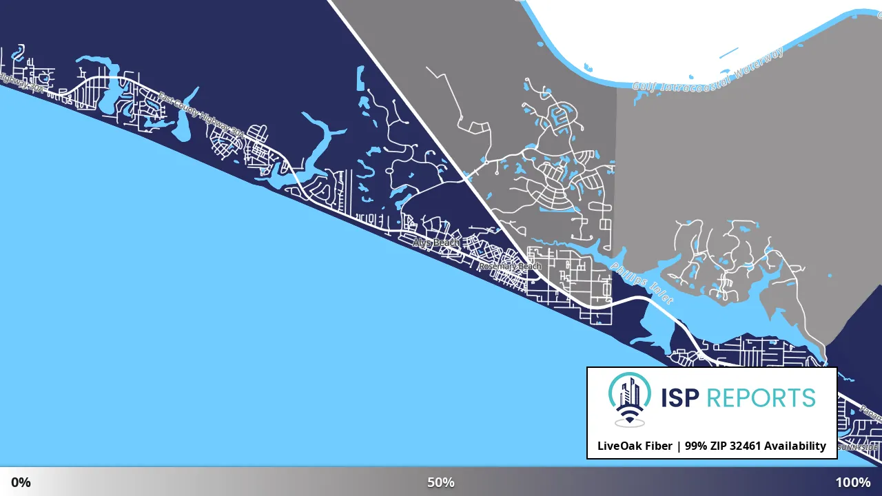 32461, FL map of internet availability