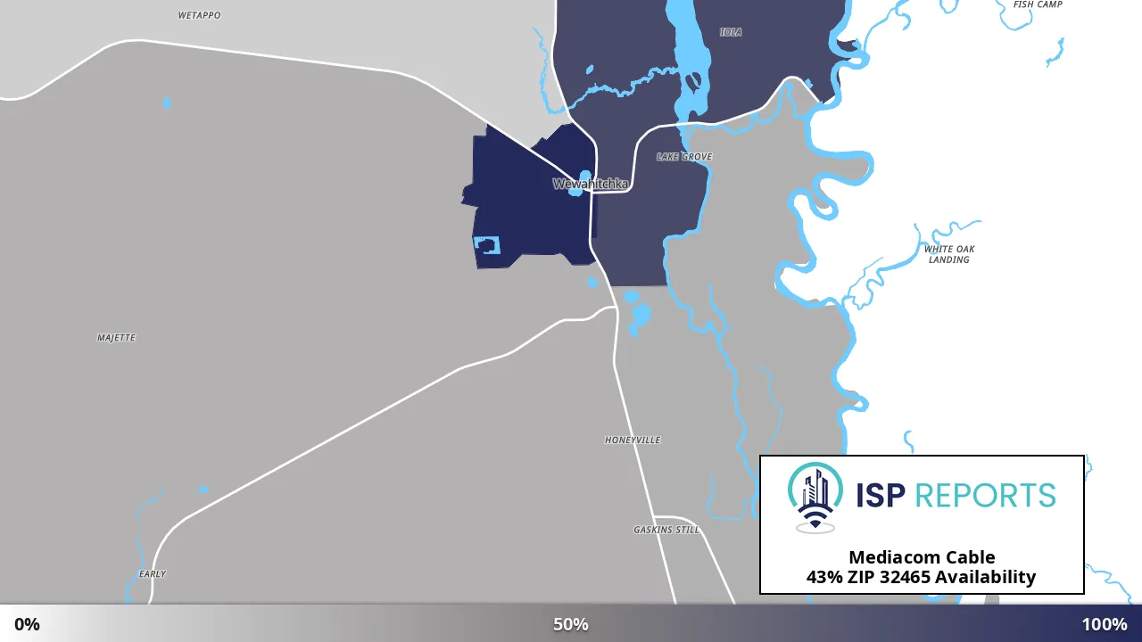 32465, FL map of internet availability