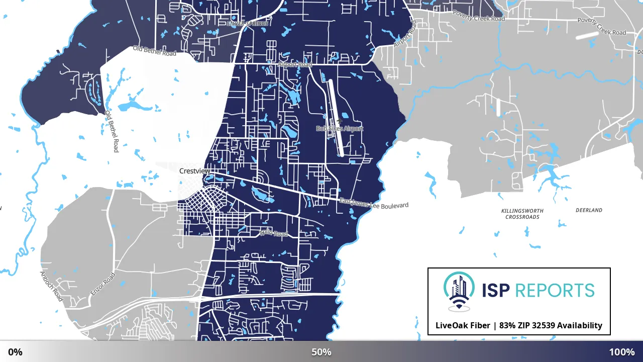 32539, FL map of internet availability
