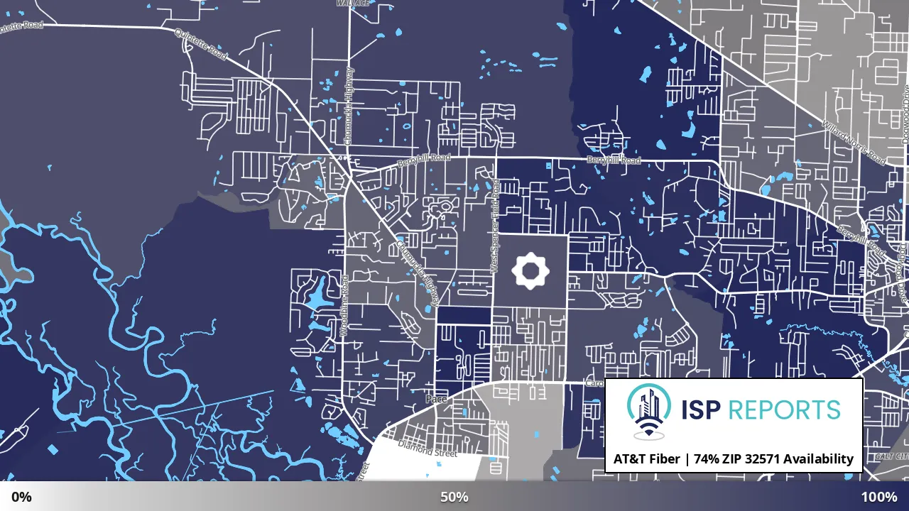 32571, FL map of internet availability