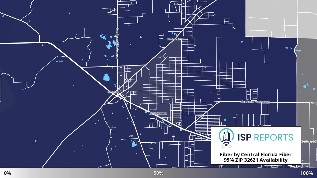 32621, FL map of internet availability