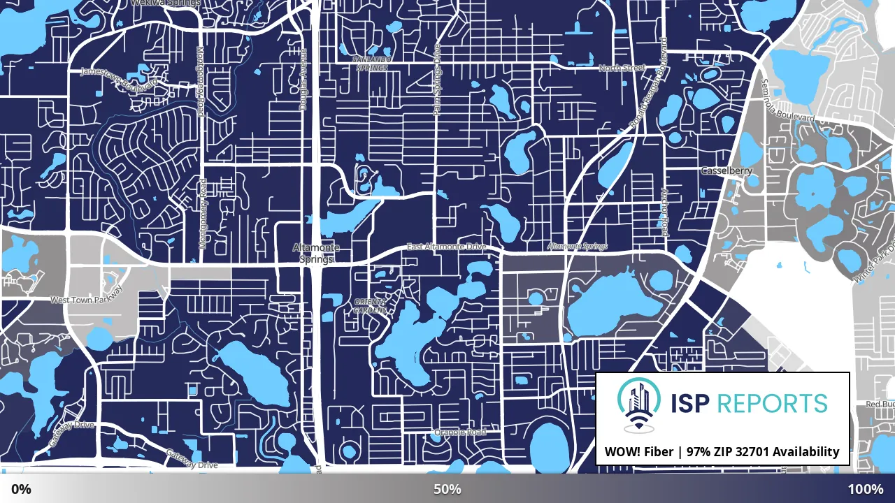 32701, FL map of internet availability