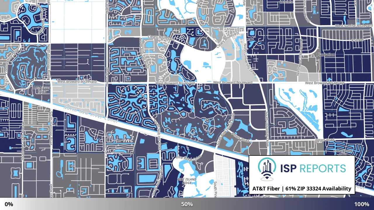 33324, FL map of internet availability