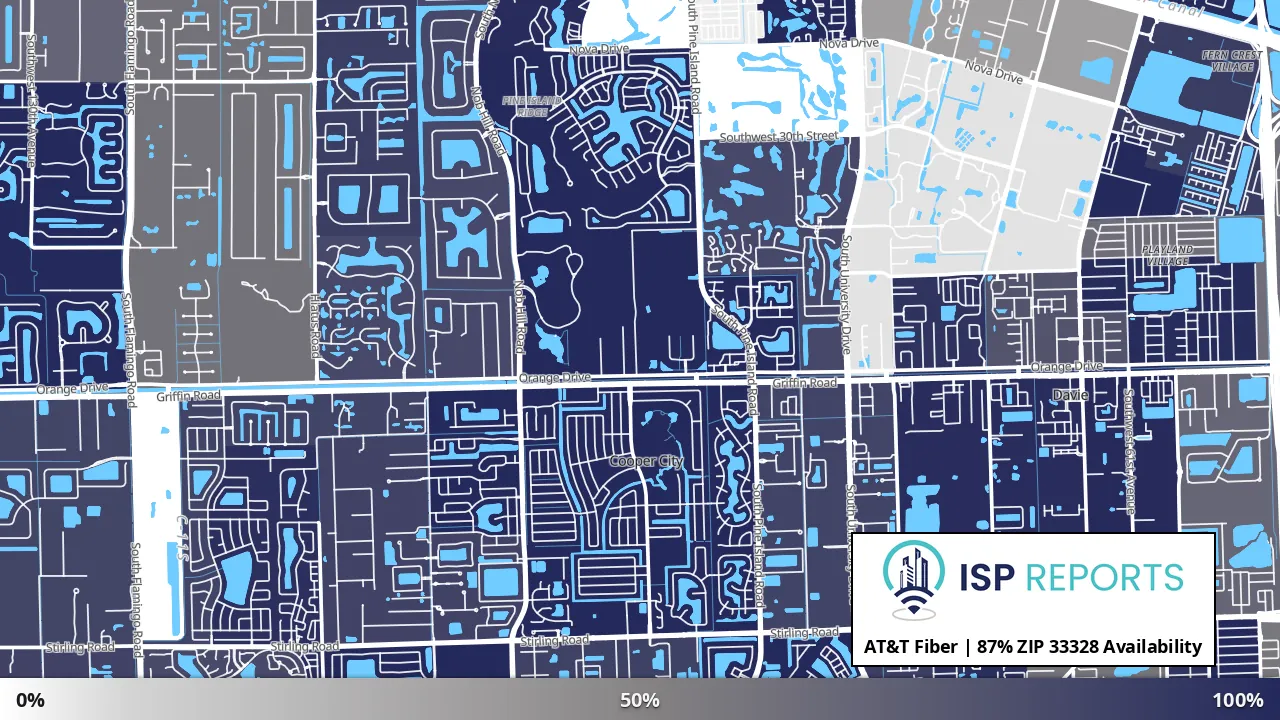 33328, FL map of internet availability