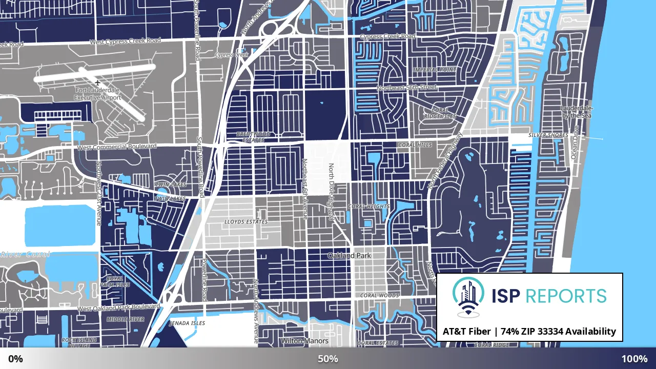 33334, FL map of internet availability
