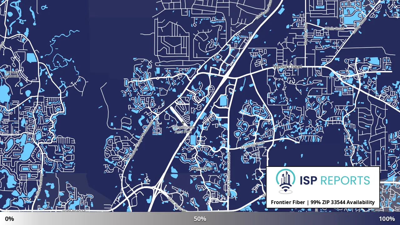33544, FL map of internet availability