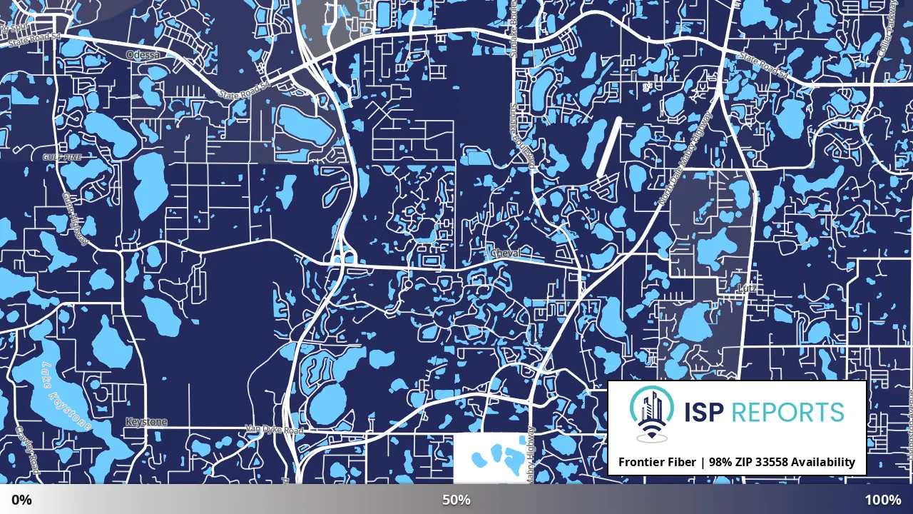 33558, FL map of internet availability