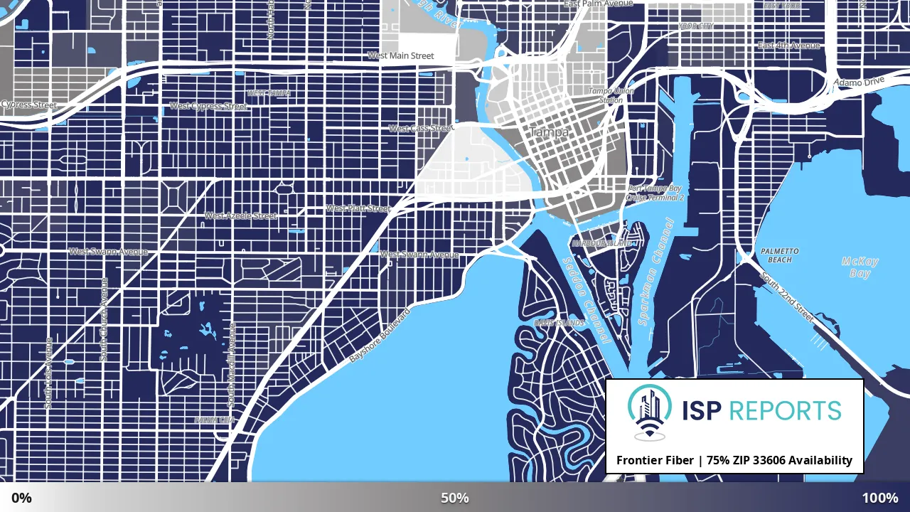 33606, FL map of internet availability