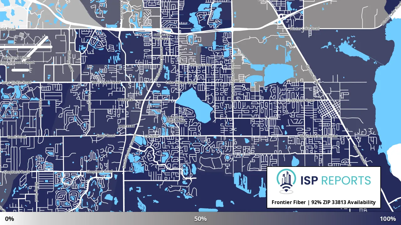 33813, FL map of internet availability