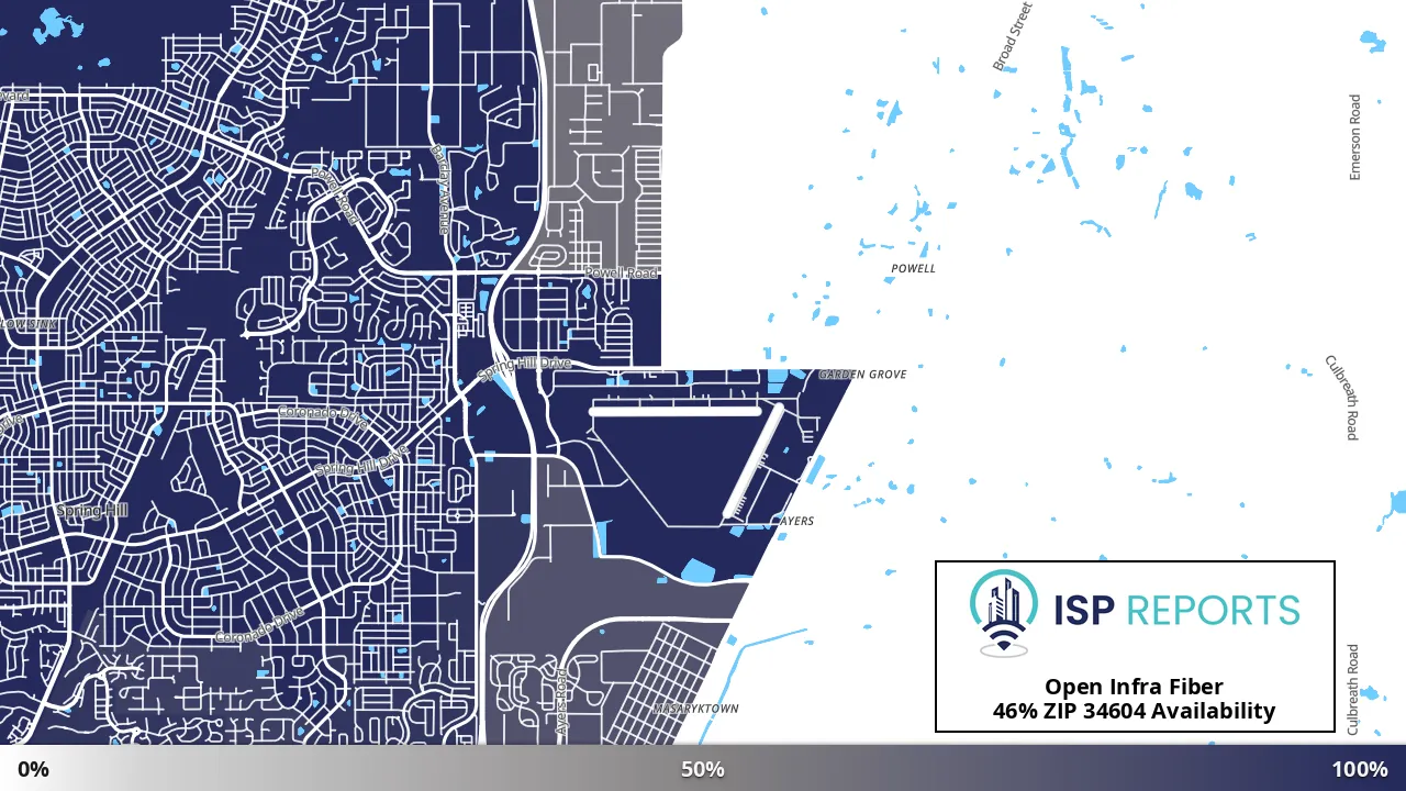 34604, FL map of internet availability
