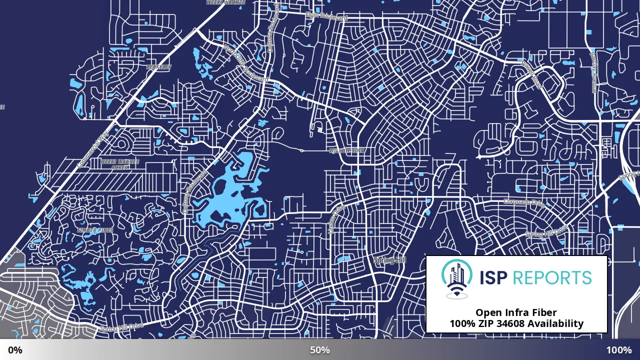 34608, FL map of internet availability