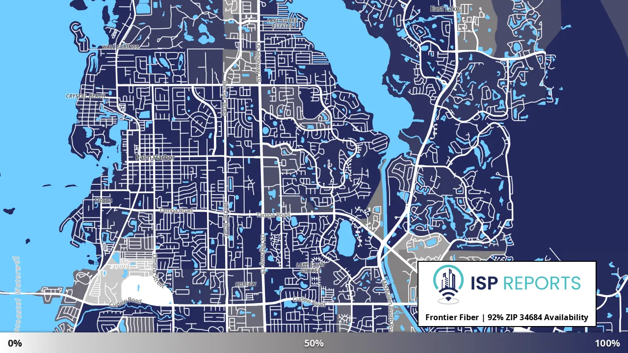 34684, FL map of internet availability