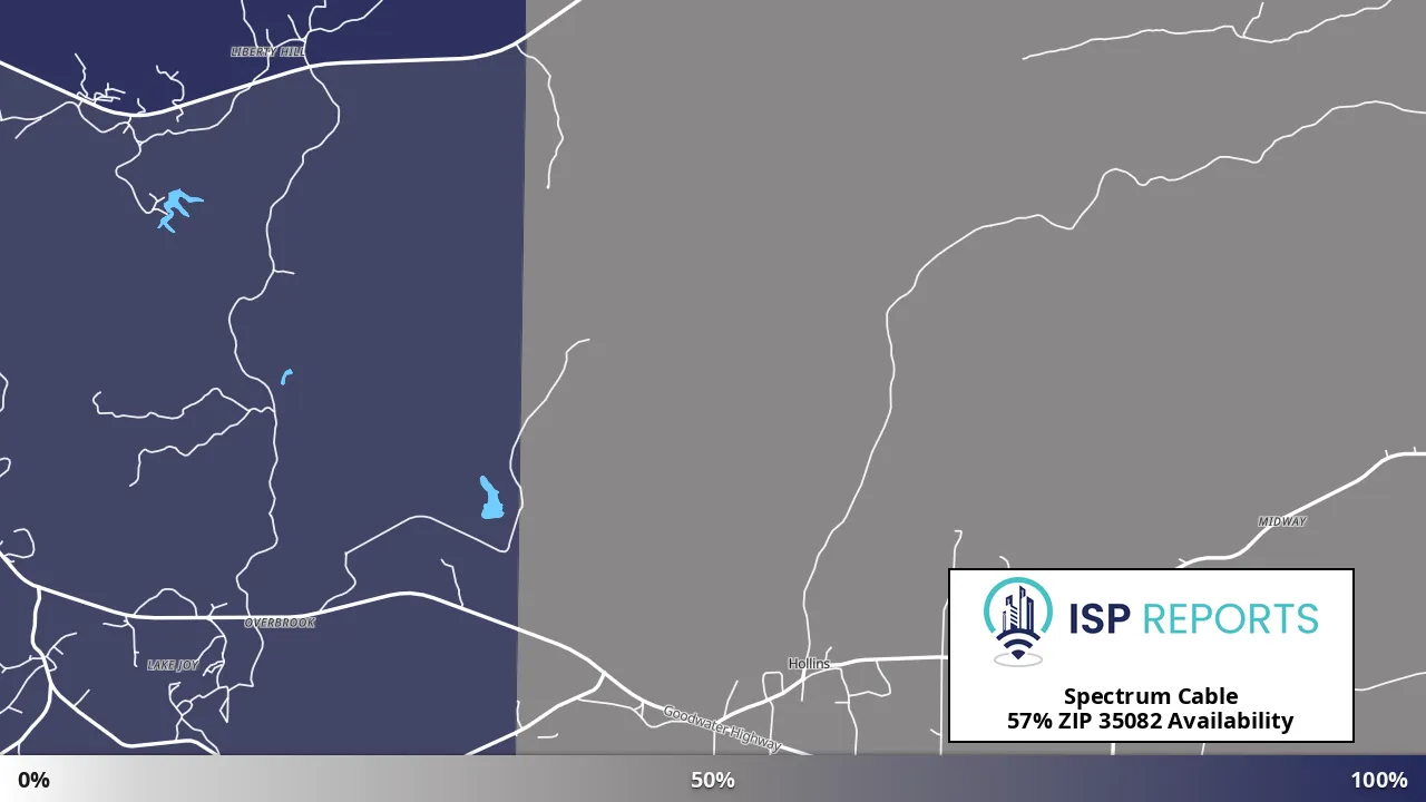 35082, AL map of internet availability
