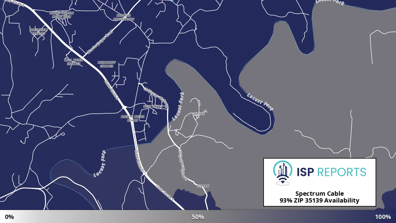 35139, AL map of internet availability