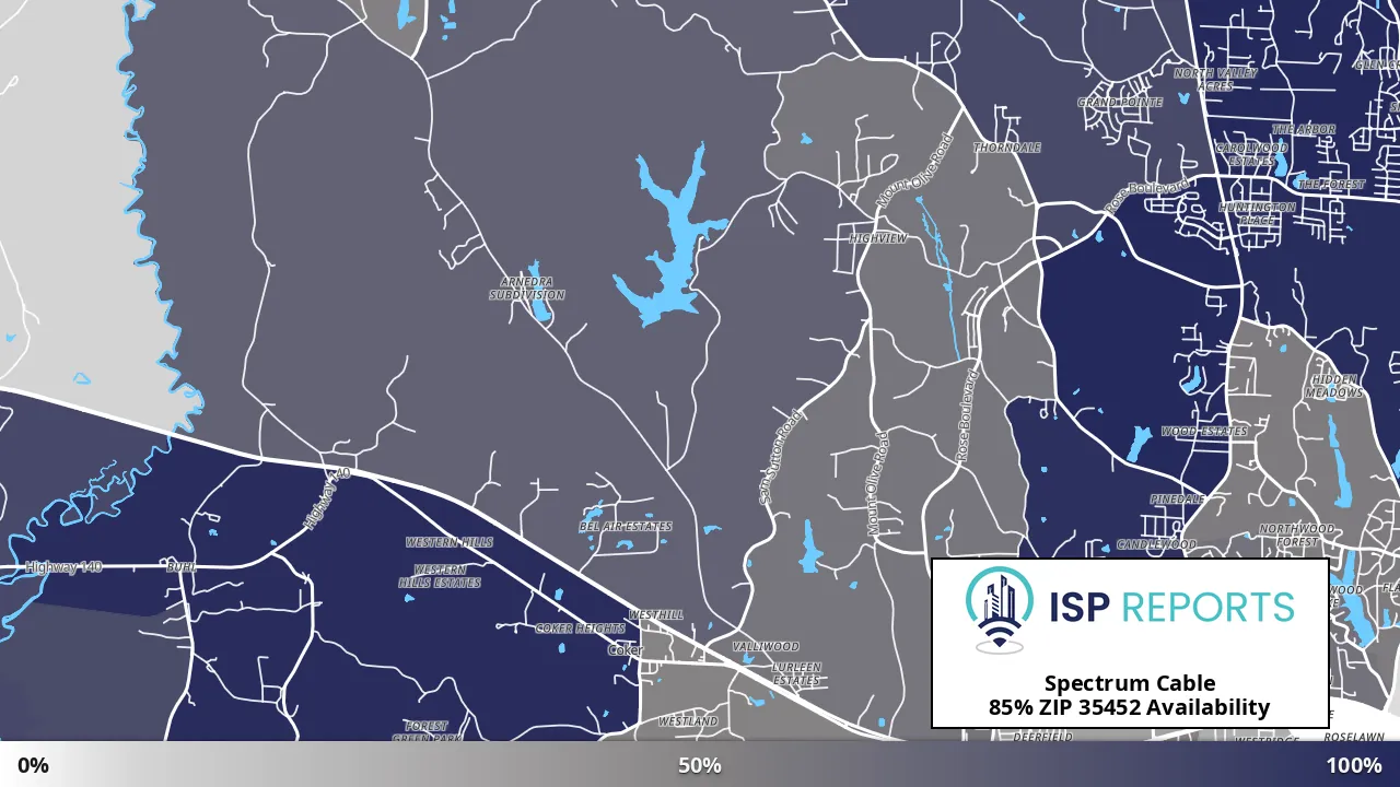 35452, AL map of internet availability