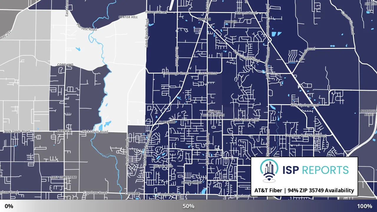 35749, AL map of internet availability