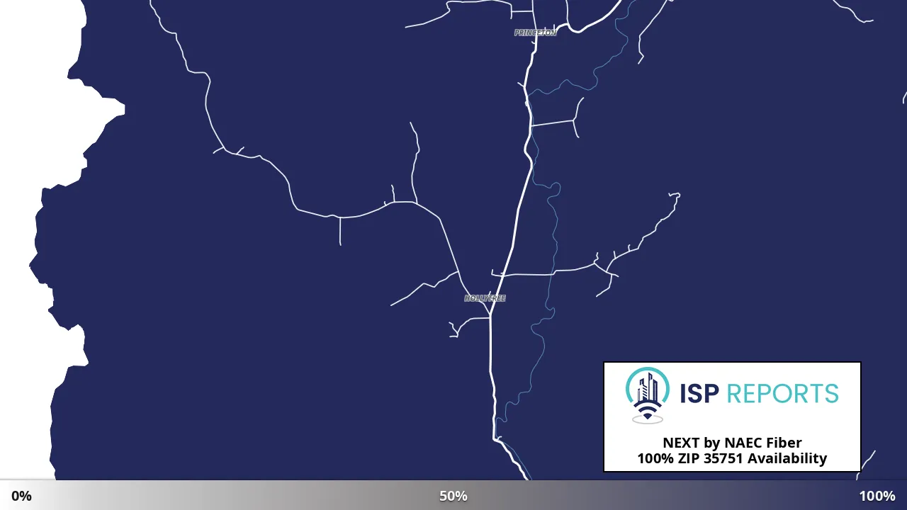 35751, AL map of internet availability