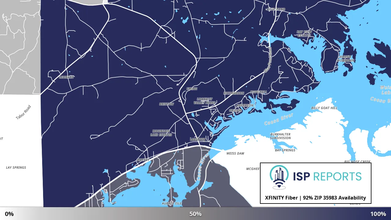 35983, AL map of internet availability
