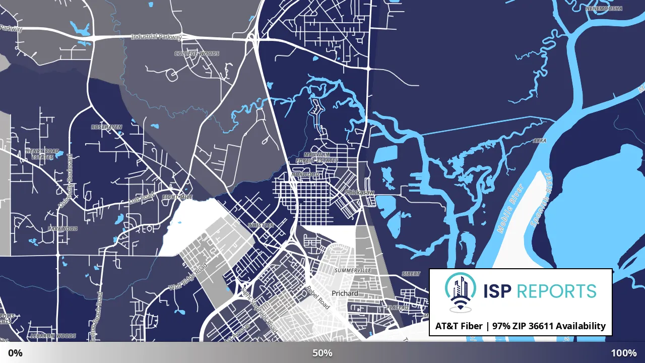 36611, AL map of internet availability