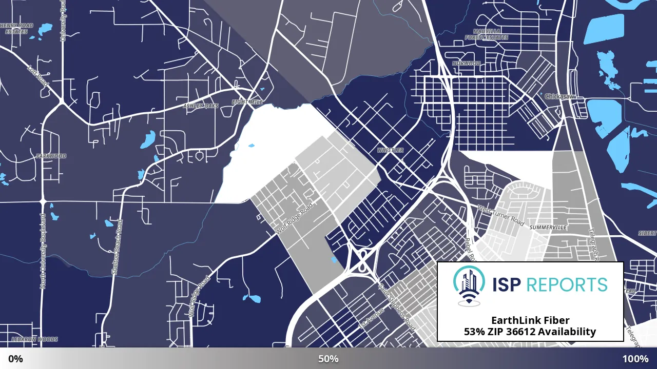 36612, AL map of internet availability