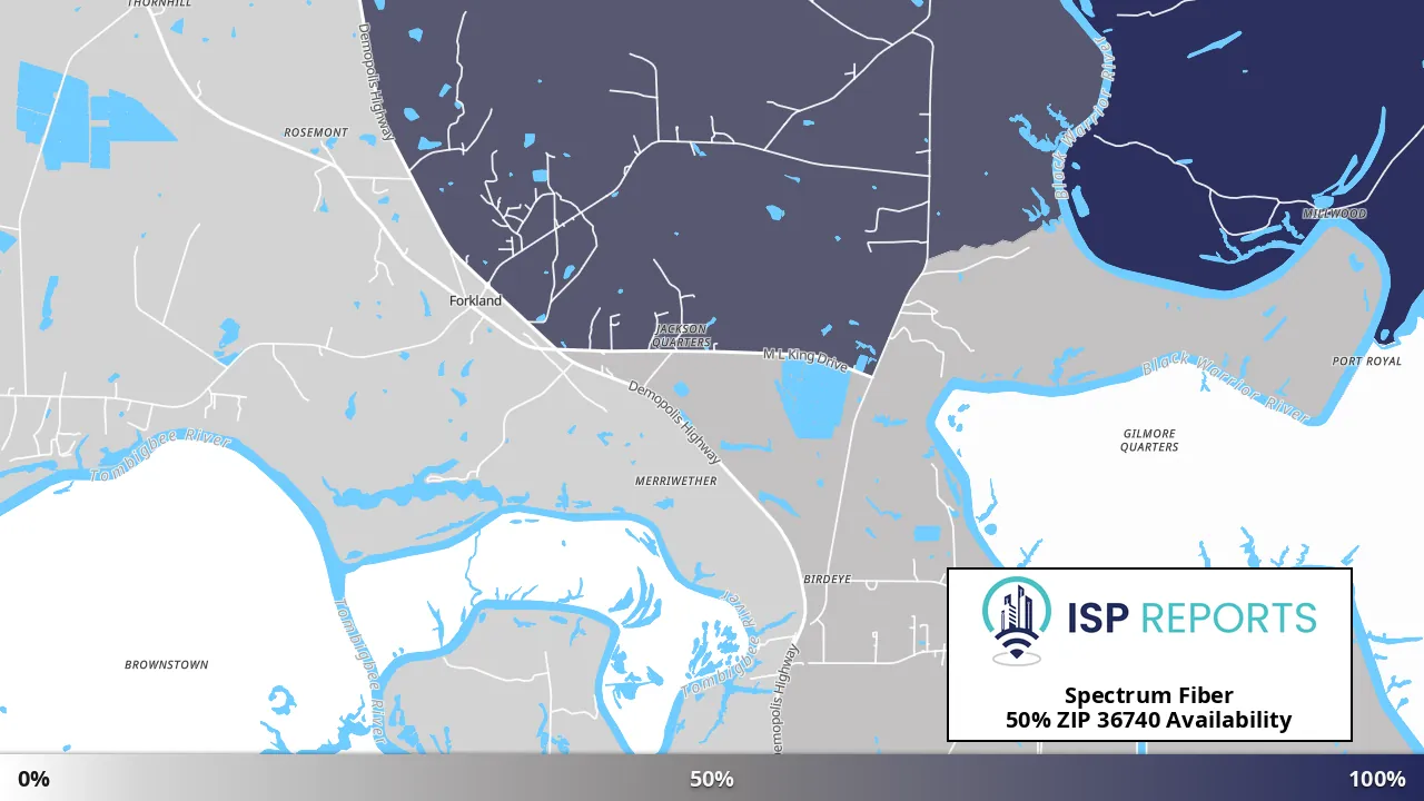 36740, AL map of internet availability