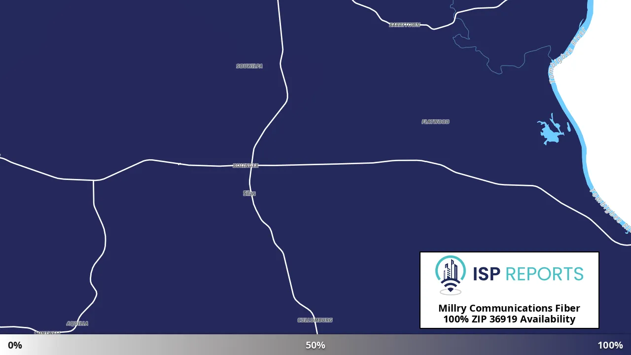 36919, AL map of internet availability