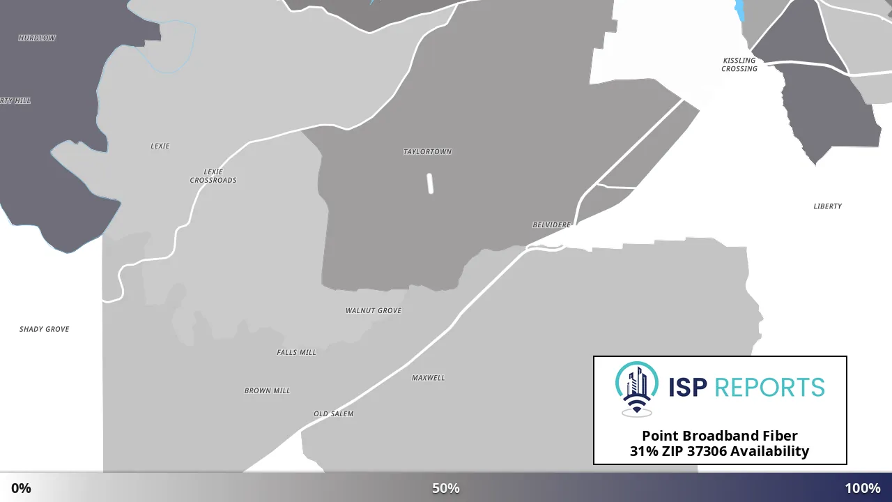 37306, TN map of internet availability