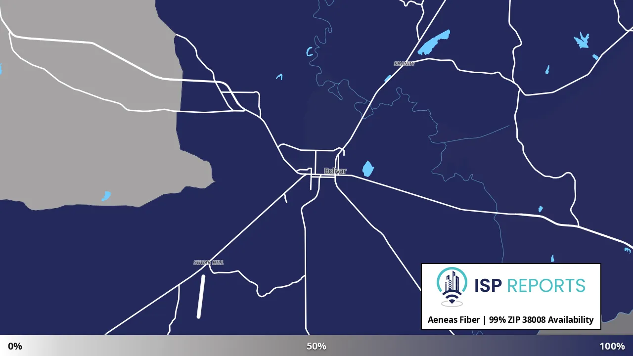 38008, TN map of internet availability