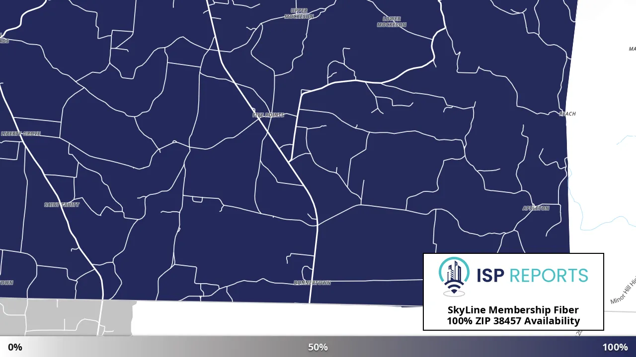 38457, TN map of internet availability