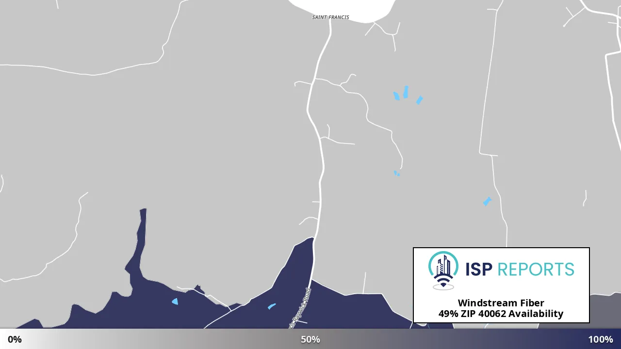 40062, KY map of internet availability