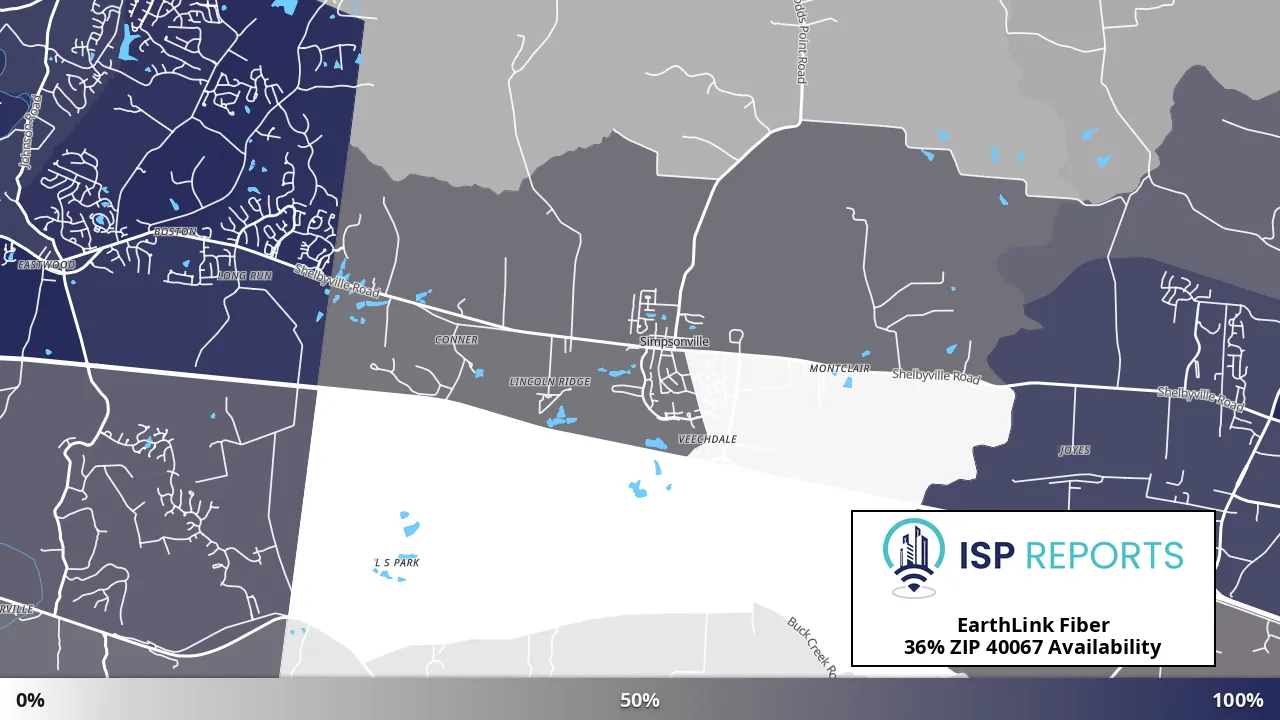 40067, KY map of internet availability