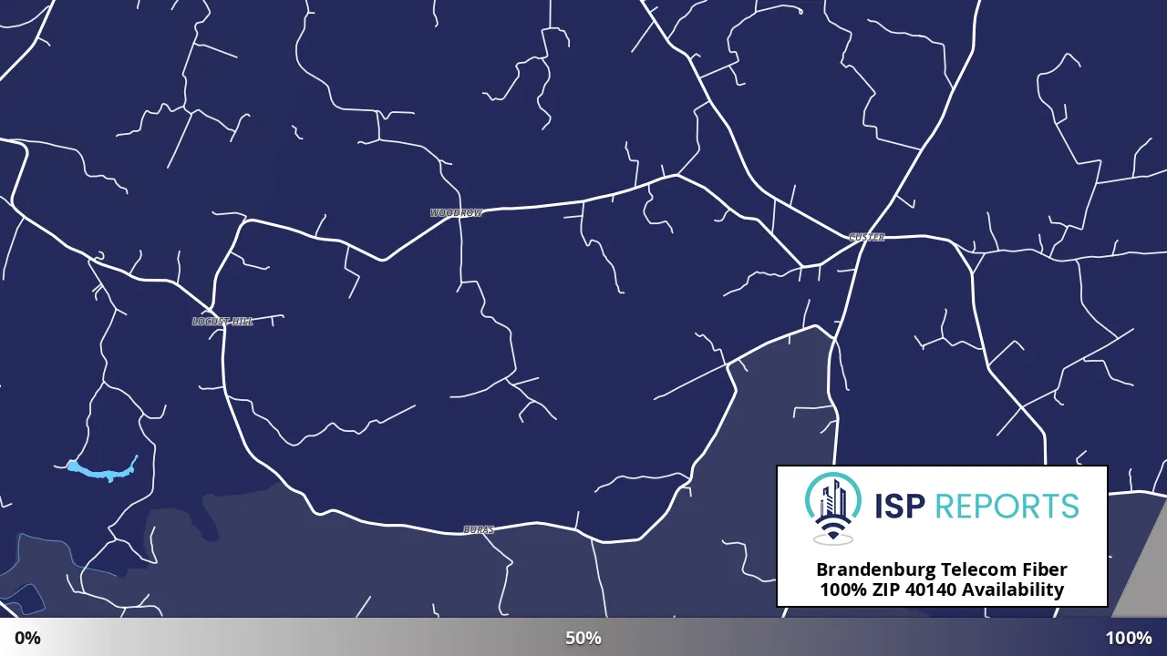 40140, KY map of internet availability