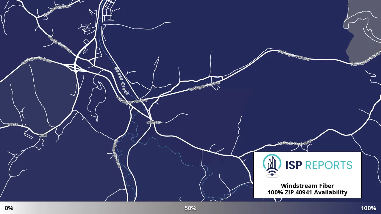 40941, KY map of internet availability