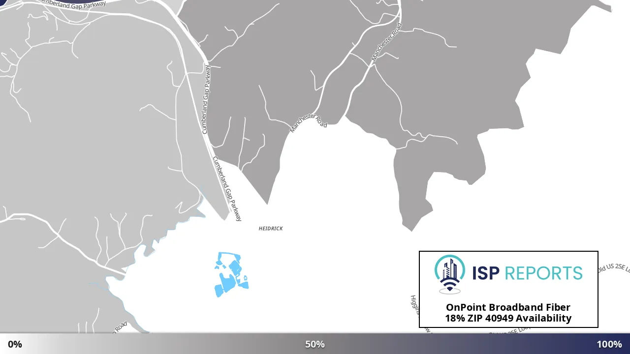40949, KY map of internet availability
