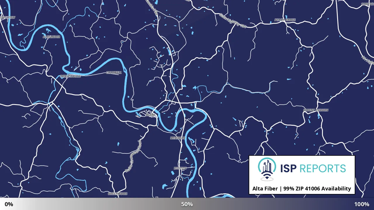 41006, KY map of internet availability