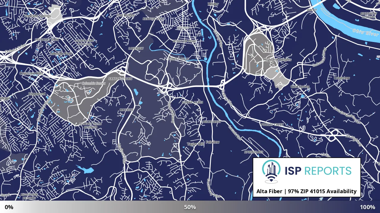 41015, KY map of internet availability